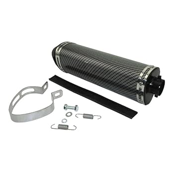 Amazon.com: TC-Motor 38mm Silence Exhaust Muffler With
